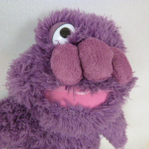 Peluche WaWa Mauve et Rose 32 cm annee 2006  Personnage du Muppet Show  État correct - Vue 2 - 